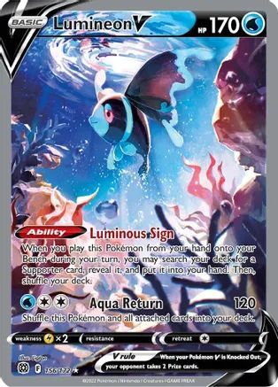 Lumineon V 156/172 - Brilliant Stars - Holofoil