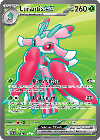 Lurantis ex 096/084 - Pitch Black - Holofoil