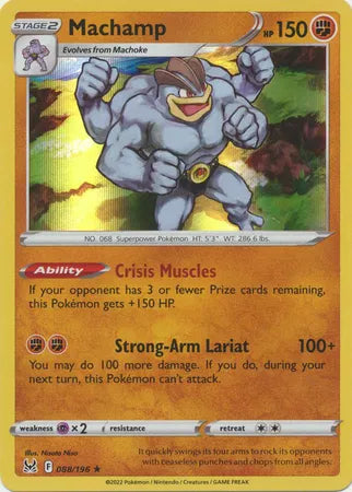 Machamp 088/196 - Lost Origin - Holofoil