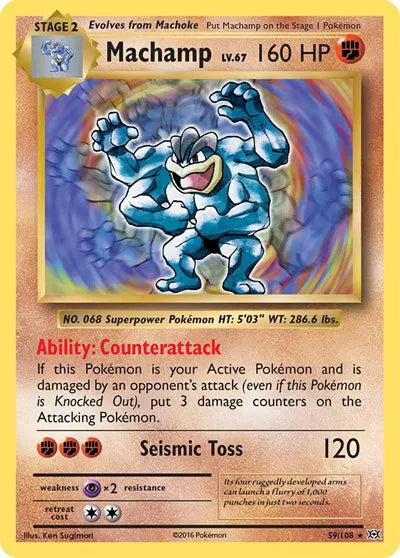 Machamp 59/108 - Evolutions - Holofoil