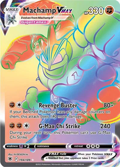 Machamp VMAX 194/189 - Darkness Ablaze - Holofoil
