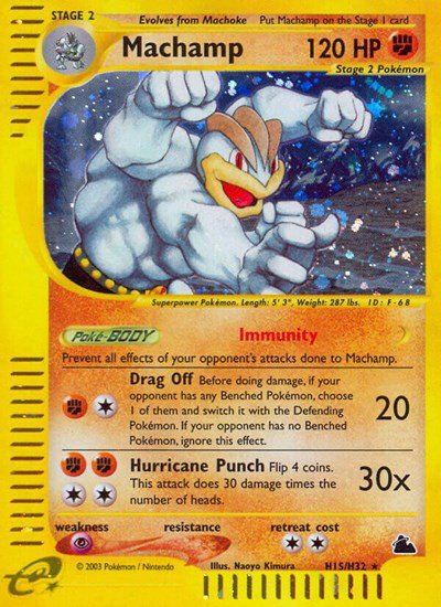 Machamp H15/H32 - Skyridge - Holofoil