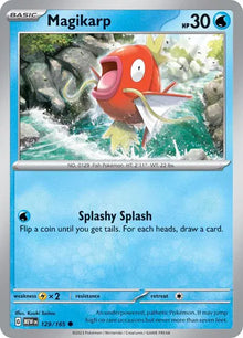 Magikarp 129/165 - Scarlet & Violet 151 - Reverse Holofoil