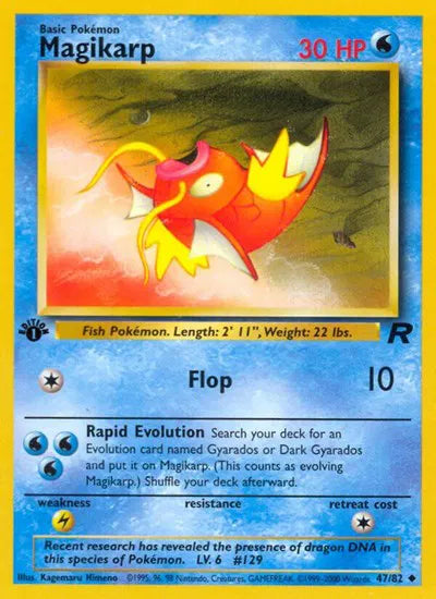 Magikarp 47/82 – Team Rocket (Unbegrenzt) – Normal