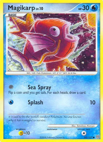 Magikarp Lv.10 65/100 - Stormfront - Normal