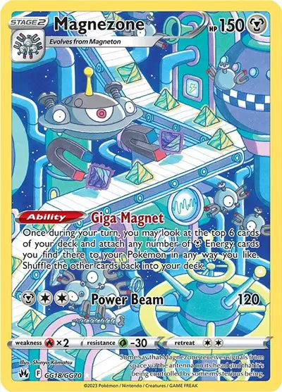 Magnezone GG18/GG70 - Crown Zenith: Galarian Gallery - Holofoil