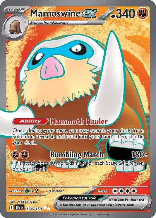 Mamoswine ex 174/159 - Journey Together - Holofoil