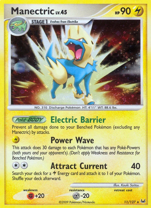 Manectric Lv.45 11/127 - Platinum - Holofoil