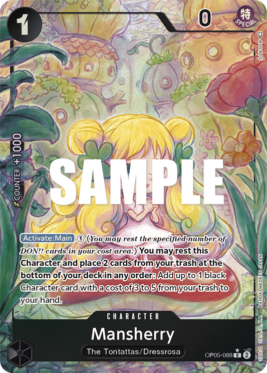 Mansherry (Alternate Art) OP05-088 - Awakening of the New Era - Foil