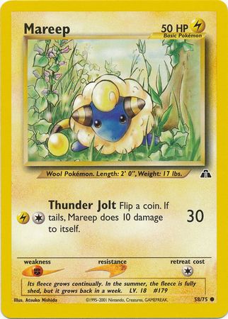 Mareep 58/75 – Neo Discovery (Unbegrenzt) – Normal