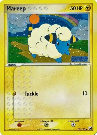 Mareep 62/115 - EX Unseen Forces - Reverse Holofoil