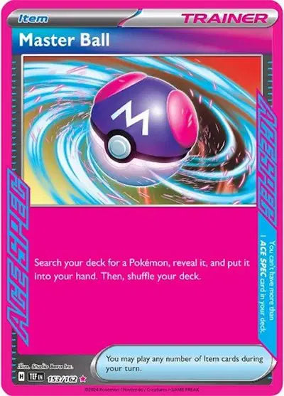 Master Ball 153/162 - Temporal Forces - Holofoil