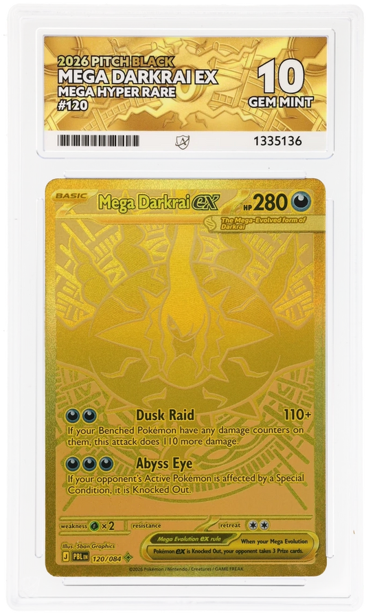 Mega Darkrai ex (ACE 10) 120/084 - Pitch Black - Holofoil