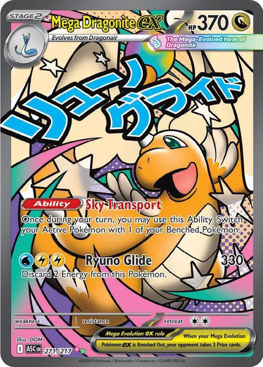 Mega Dragonite ex 271/217 - Ascended Heroes - Holofoil