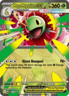Mega Meganium ex 034 - Mega Evolution Promos - Holofoil