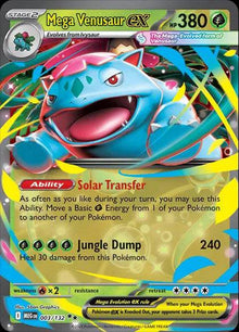 Mega Venusaur ex 003/132 - Mega Evolution - Holofoil
