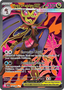 Mega dragalge ex 104/086 - Chaos Rising - Holofoil