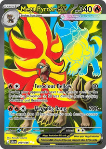 Mega Pyroar ex 099/086 - Chaos Rising - Holofoil