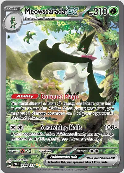 Meowscarada ex 256/193 - Paldea Evolved - Holofoil