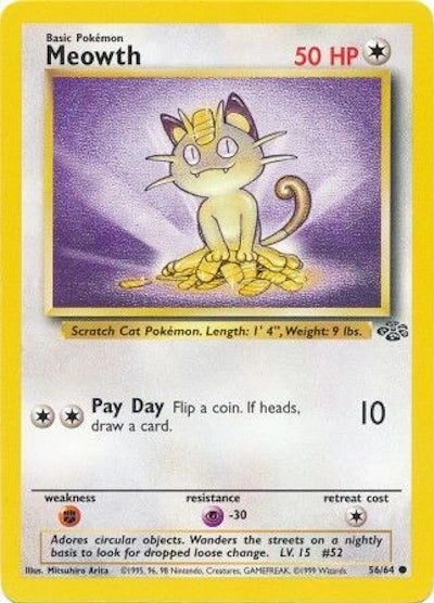 Meowth 56/64 - Jungle (Unlimited) - Normal