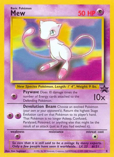 Mew 08/53 - WoTC Promo - Normal