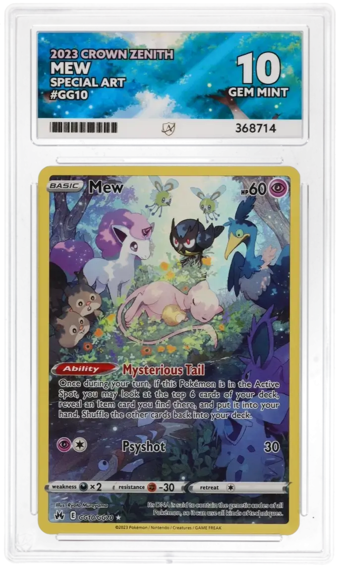 Mew (ACE 10) GG10/GG70 - Crown Zenith: Galarian Gallery - Holofoil