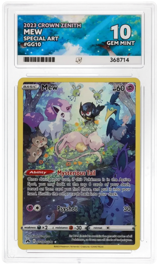 Mew (ACE 10) GG10/GG70 - Crown Zenith: Galarian Gallery - Holofoil