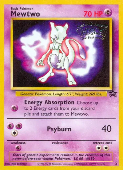 Mewtwo 03/53 - WoTC Promo - Normal