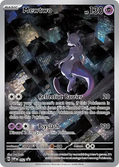 Mewtwo 052 - Scarlet & Violet Promo - Holofoil (sealed)