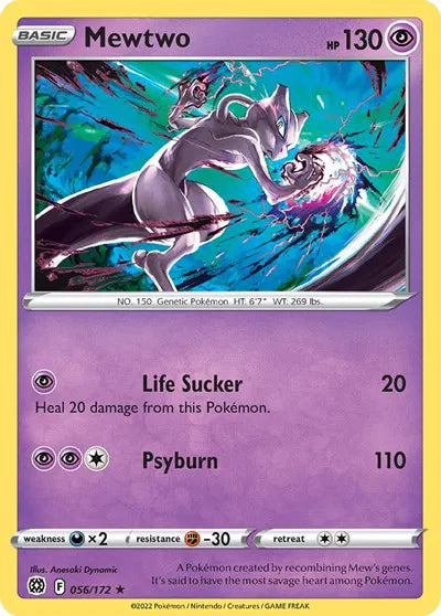 Mewtwo 056/172 - Brilliant Stars - Cosmos Holo