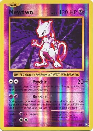 Mewtwo 51/108 - Evolutions - Reverse Holofoil