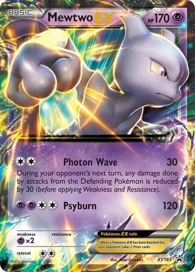 Mewtwo EX XY183 - XY Promos - Holofoil