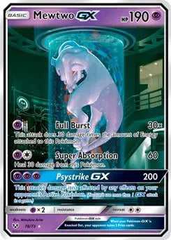 Mewtwo GX 78/73 - Shining Legends - Holofoil