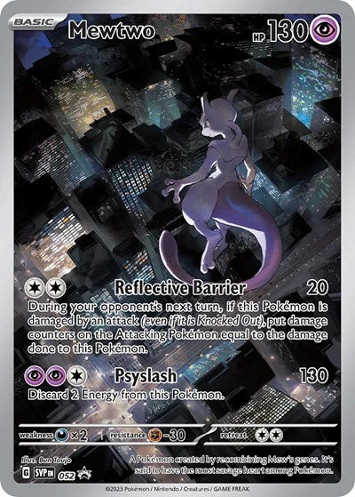 Mewtwo SVP052 - Scarlet &amp; Violet Promo - Holofoil