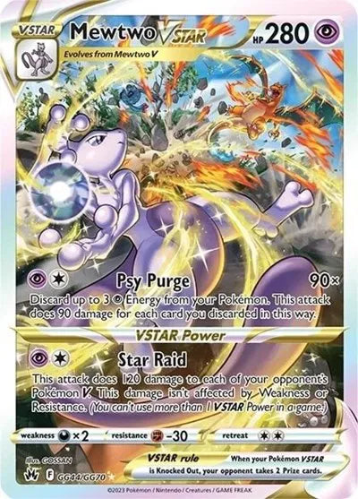 Mewtwo VSTAR GG44/GG70 - Crown Zenith: Galarian Gallery - Holofoil