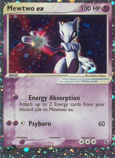 Mewtwo ex 101/109 - EX Ruby & Sapphire - Holofoil