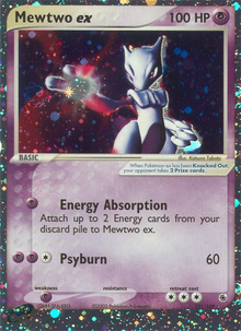 Mewtwo ex 101/109 - EX Ruby & Sapphire - Holofoil
