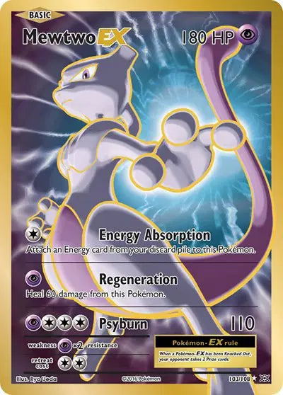 Mewtwo ex 103/108 - Evolutions - Holofoil