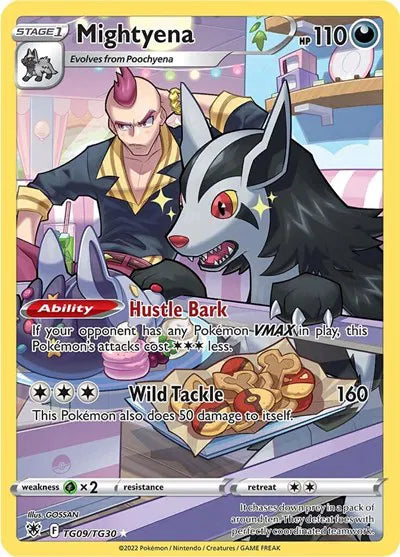 Mightyena TG09/TG30 - Astral Radiance Trainer Gallery - Holofoil