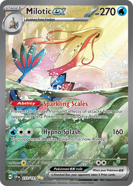 Milotic ex 237/191 - Surging Sparks - Holofoil