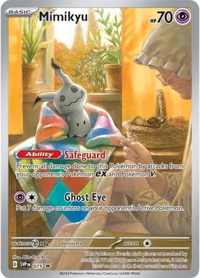 Mimikyu 075 - Scarlet & Violet Promo - Holofoil