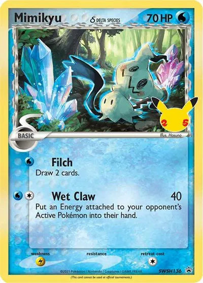 Mimikyu SWSH136 - Sword & Shield Promo - Holofoil