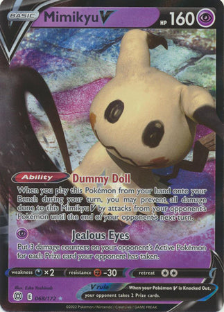 Mimikyu V 068/172 - Brilliant Stars - Holofoil
