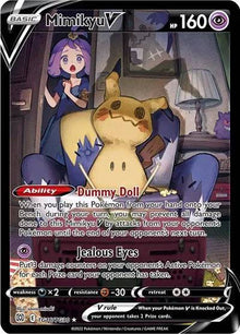 Mimikyu V TG16/TG30 - Brilliant Stars Trainer Gallery - Holofoil