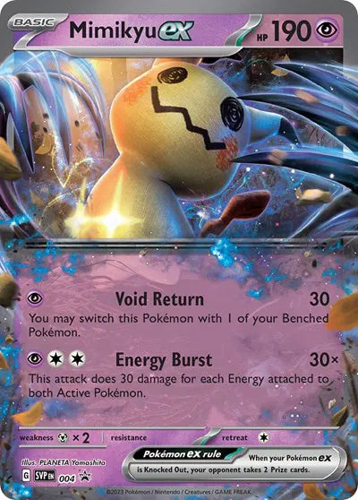Mimikyu ex 004 - Scarlet & Violet Promo - Holofoil
