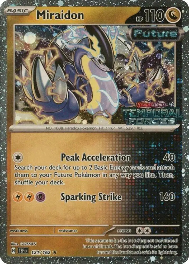 Miraidon 121/162 - Scarlet & Violet Promo - Holofoil (sealed)