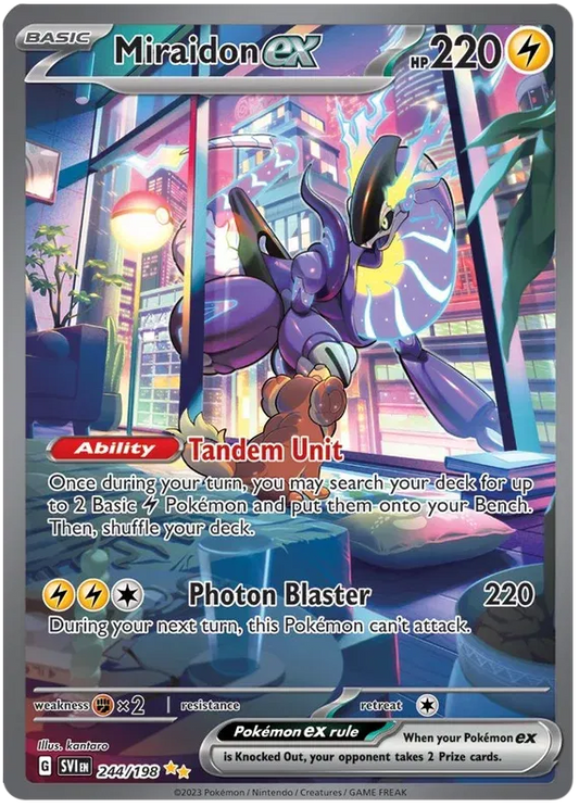 Miraidon ex 244/198 - Scarlet & Violet - Holofoil