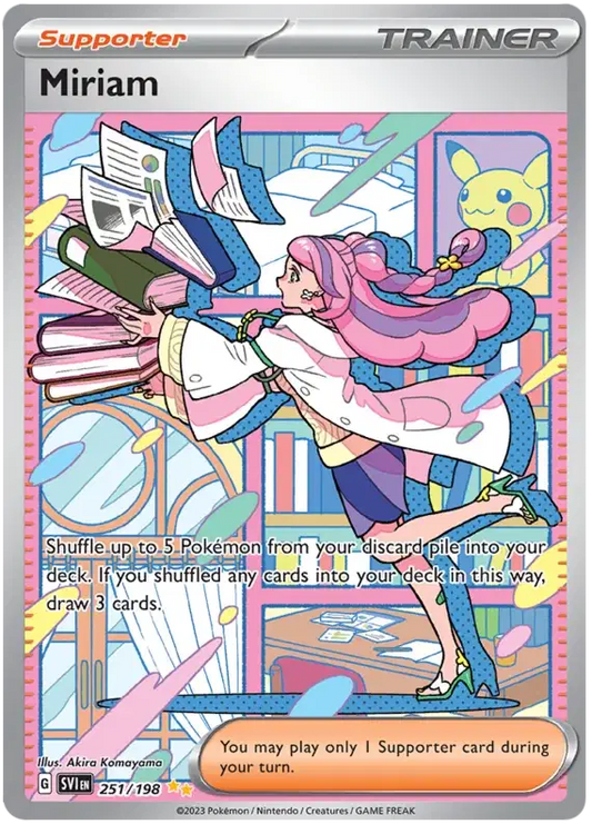 Miriam 251/198 - Scarlet & Violet - Holofoil