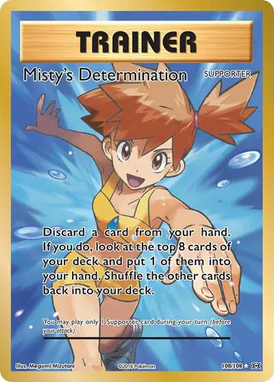 Misty's Determination 108/108 - Evolutions - Holofoil