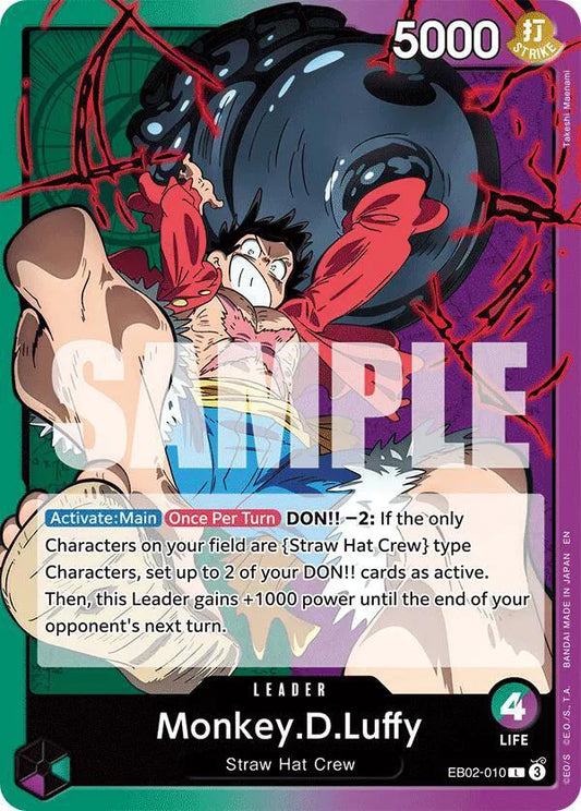 Monkey.D.Luffy EB02-010 - Anime 25th Collection - Normal